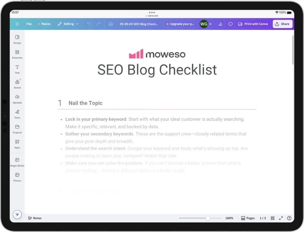 SEO Blog Checklist Free Download 1 SEO Blog Checklist Free Download